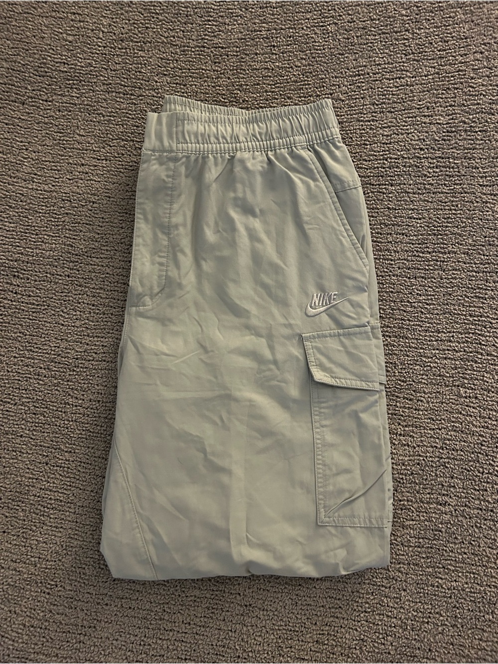 Nike Light Gray Men's Cargo Pants
